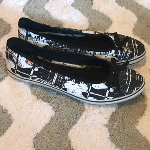 BC Footwear Cat's Meow Rock N Roll Canvas Slip On